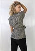 Picture of Sheela Wrap Top Sand/Black/Coffee