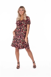Picture of Valencia Dress Black/Rose/Amber