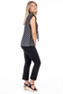 Picture of Olympia Blouse Black/Sand