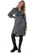 Picture of Bonnie Shirt Dress Winter Juniper/Steel Grey/Black