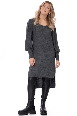 Picture of Damien Long Sweater Charcoal Melange