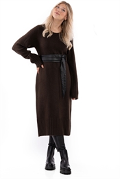 Picture of Noelle Knit Dress Muskat Brown