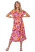 Bild på Godiva Kaftan Dress  Flamingo/Mandarine 