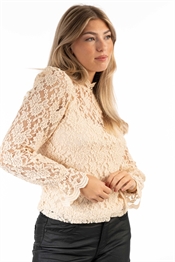 Picture of Adelaide Lace top Champagne