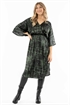 Bild på Nala Kimono Dress Empire Green/Black