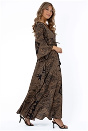 Picture of Posh Dress Black/Truffle