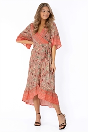 Picture of Daisy Dress Coral Rose